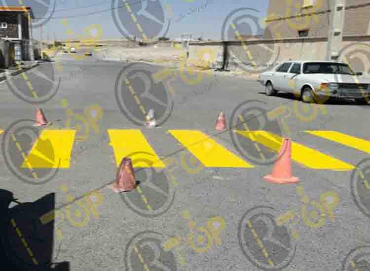 رنگ خط کشی آسفالت