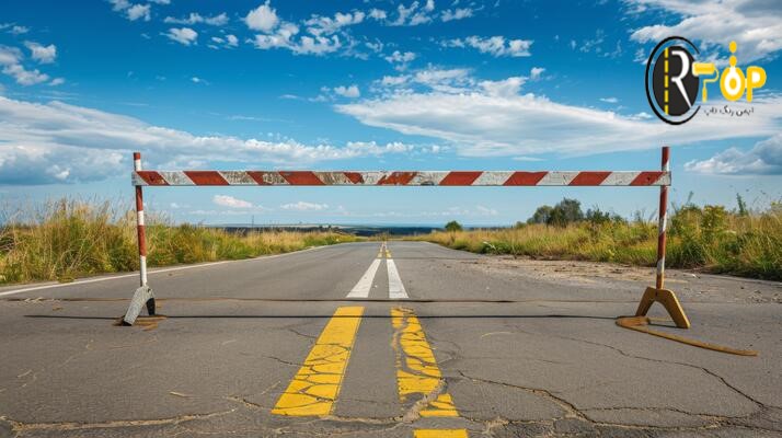 رنگ گرم خط کشی