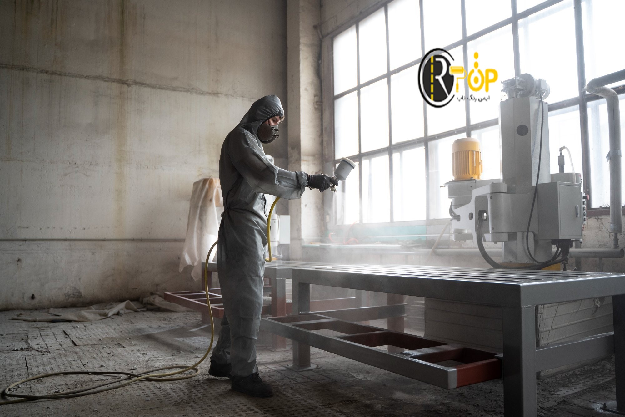 رنگ اپوکسی روی دار