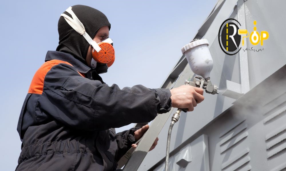 رنگ نقره ای صنعتی